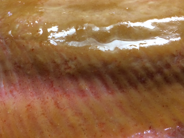 Salmon with Maple Mustard Glaze